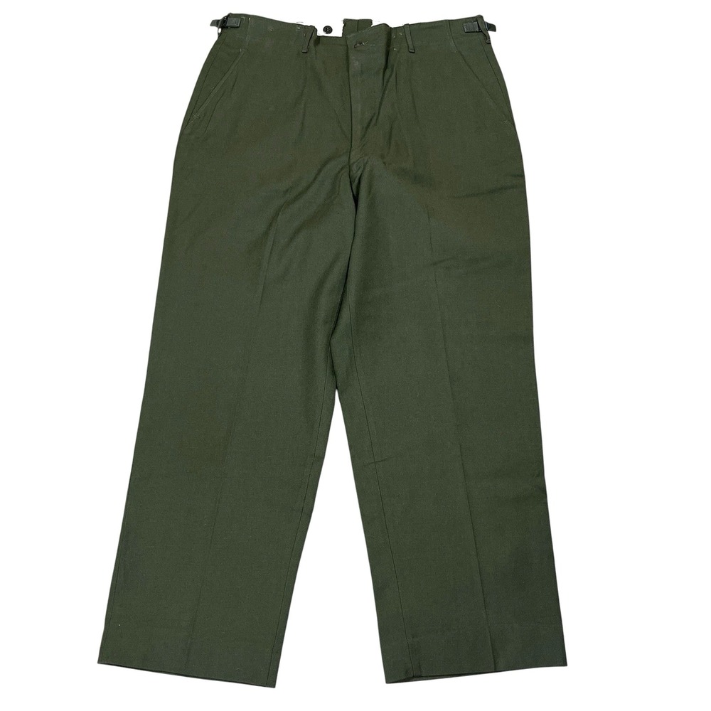 Vtg US Army M-1951 Wool Field Trouser Mens L Korean/Cold War Era 50s Genuine
